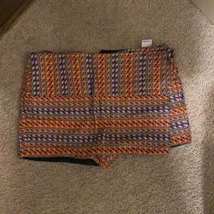Pattern Skort from Rachel Roy